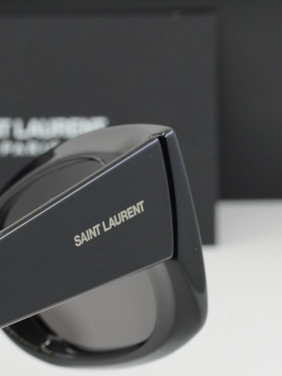Saint Laurent SL593 001 Cat Eye Sunglasses - Black main image 9